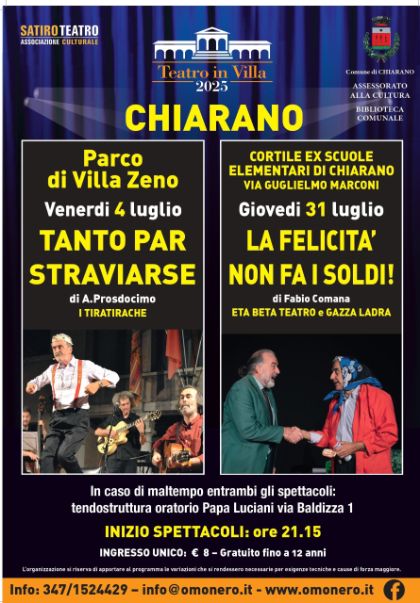Teatro in Villa 2025 Teatro in Villa 2025