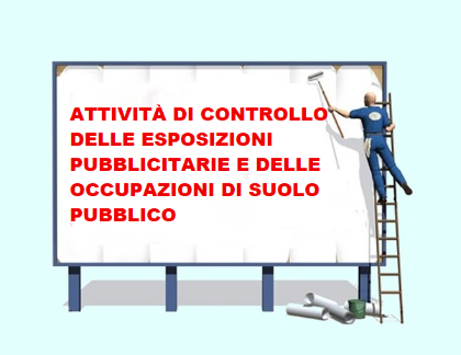 Censimento - Attività di controllo esposizioni pubblicitarie e occupazioni di suolo pubblico