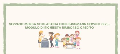 MENSA SCOLASTICA DITTA DUSSMANN - MODULO RICHIESTA CREDITO