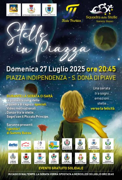 STELLE IN PIAZZA- SAN DONA' DI PIAVE 27.7.2025 STELLE IN PIAZZA- SAN DONA' DI PIAVE 27.7.2025