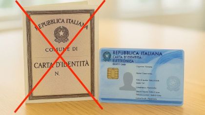 Cessazione validità Carta d'Identità cartacea dal 3 agosto 2026