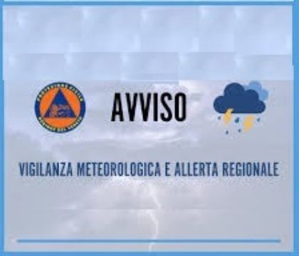 Avviso di vigilanza meteorologica