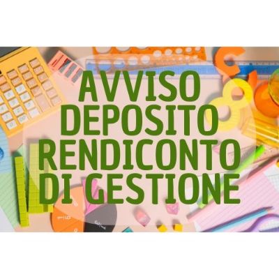 deposito rendiconto di gestione 2025