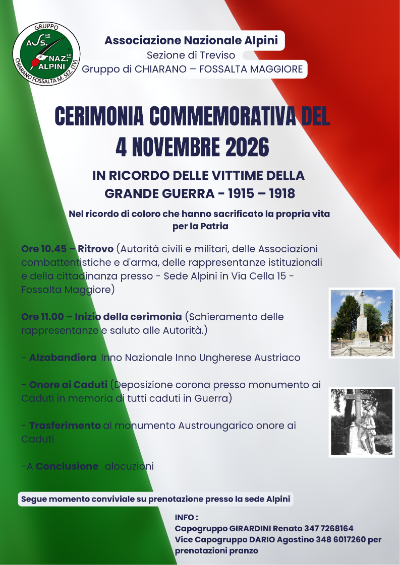 alpini 4 novembre 2026