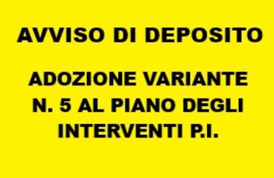 PIANO INTERVENTI