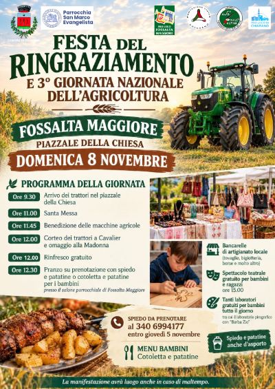 Festa del Ringraziamento 2026