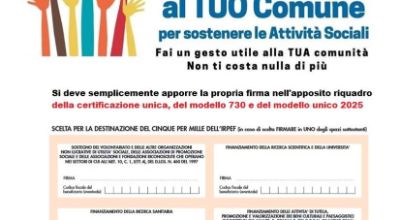 2025 LOCANDINA 5 PER MILLE