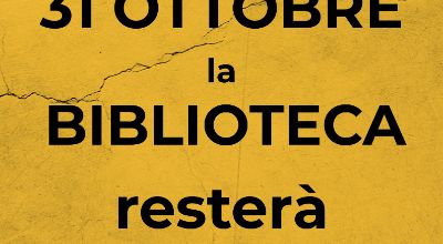 CHIUSURA BIBLIOTECA 31-10-2025 CHIUSURA BIBLIOTECA 31-10-2025